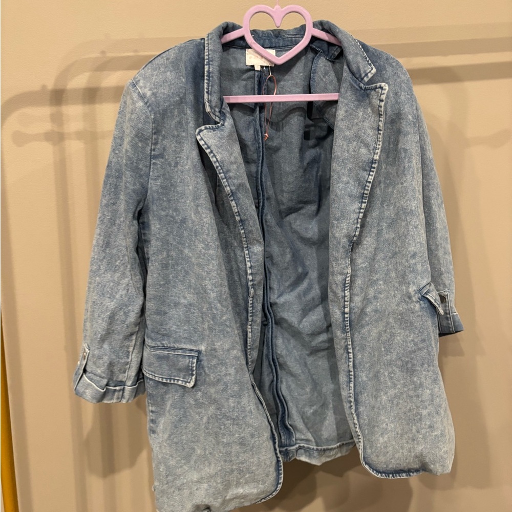 Entro Light Blue Denim Jacket